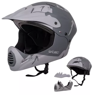 Downhill prilba W-TEC Campanero Matt Gray