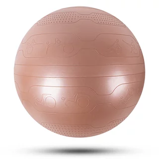 Gymnastická lopta inSPORTline Stretch Ball 65 cm - mocca mousse