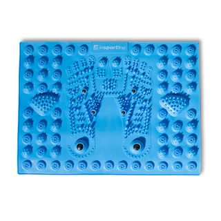 Masážna podložka pod chodidlá inSPORTline Tilsipur 39x29 cm - modrá