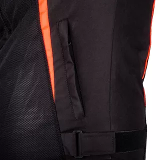Pánska moto bunda BOS Laganas - Full Black