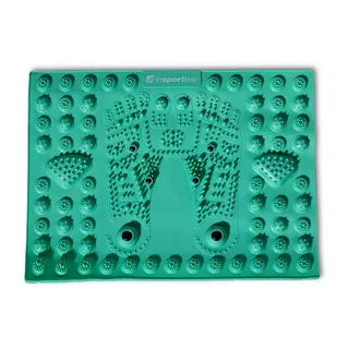 Masážna podložka pod chodidlá inSPORTline Tilsipur 39x29 cm - modrá