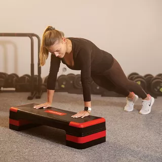 Aerobic step inSPORTline AS250 - čierno-červená