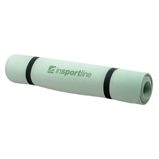 Karimatka inSPORTline EVA 173x60x0,4 cm - čierna - mentolová