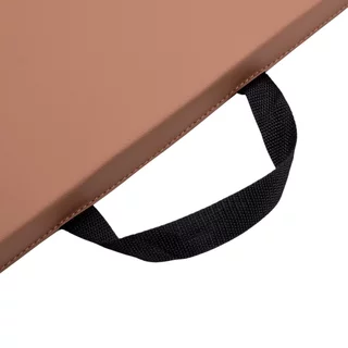 Skladacia gymnastická žinenka inSPORTline Trifold 180x60x3 cm - hnedá