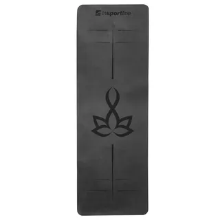 Joga podložka inSPORTline Padvana 183x61x0,4 cm - modrá
