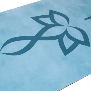 Joga podložka inSPORTline Padvana 183x61x0,4 cm - modrá