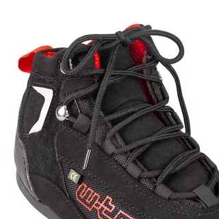 Dámské moto topánky W-TEC Dinvara - 2.akosť - čierno-červená