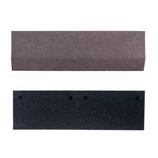 Nájazd pre podložky Luxteko Waffle 2cm 1ks - drevo