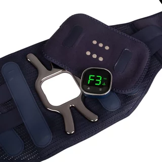 Elektrický masážny a vyhrievací bedrový pás inSPORTline Soncharge