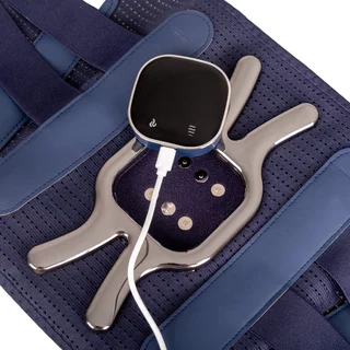 Elektrický masážny a vyhrievací bedrový pás inSPORTline Soncharge