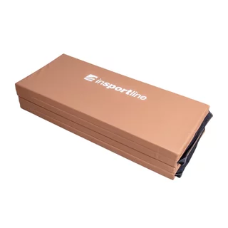 Skladacia gymnastická žinenka inSPORTline Kvadfold 200x120x5 cm - hnedá