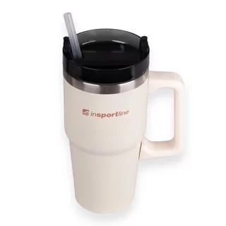 Termohrnček inSPORTline Teasara 600 ml - čierna