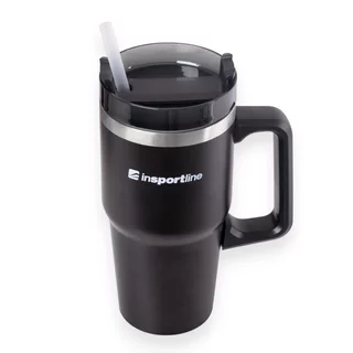 Termohrnček inSPORTline Teasara 600 ml - čierna