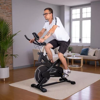 Cyklotrenažér inSPORTline Alfan - čierna