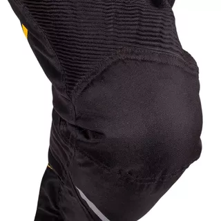 Pánske letné moto nohavice W-TEC Toranio - čierno-žltá