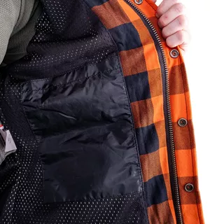 Moto košeľa BOS Lumberjack - Orange