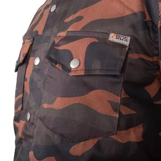 Moto košeľa BOS Lumberjack - Orange