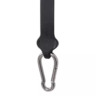 Balančná podložka inSPORTline Dome Edge s gumovými expandérmi 100 cm / 4,6 kg - čierna