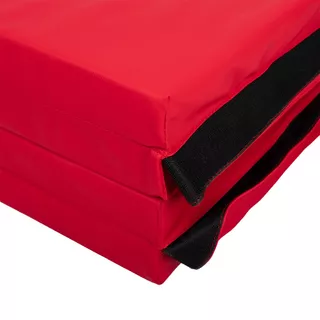 Skladacia gymnastická žinenka inSPORTline Kvadfold 200x120x5 cm - hnedá