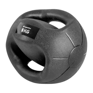 Medicinbal s úchopmi inSPORTline Grab Me 5 kg