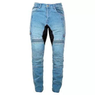 Pánske moto jeansy BOS Mazda - blue