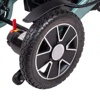 Elektrický invalidný vozík inSPORTline Hawkie Evo Plus II s polohovateľným operadlom 700W