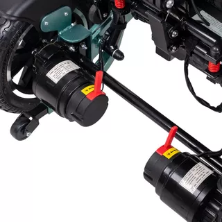 Elektrický invalidný vozík inSPORTline Hawkie Evo Plus II s polohovateľným operadlom 700W