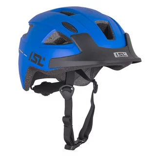 Detská cyklo prilba s LED svetlom ISL Lumiro - Racer Blue