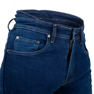 Pánske moto jeansy BOS Micas - Acid Blue