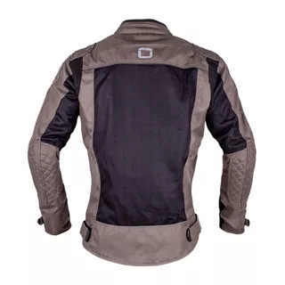 Dámska moto bunda BOS Sunshine - Gray