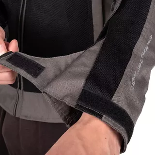 Dámska moto bunda BOS Sunshine - Gray