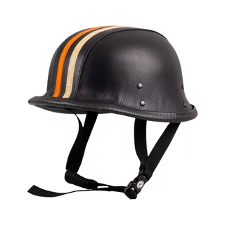 Retro otvorená moto prilba Sodager Stripes