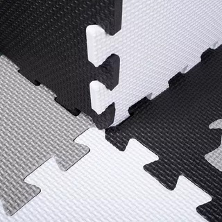 Penové puzzle s ohrádkou inSPORTline Trastino 30,5x30,5x1 cm, 36ks