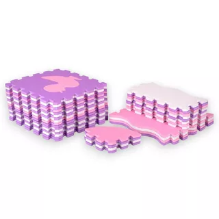 Penové puzzle s ohrádkou inSPORTline Burgino 30,5x30,5x1 cm, 36ks