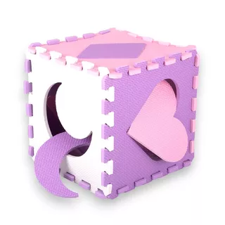 Penové puzzle s ohrádkou inSPORTline Burgino 30,5x30,5x1 cm, 36ks