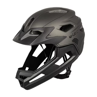 Junior downhill prilba W-TEC Estreito - Matt Metal