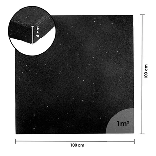 Záťažová podložka inSPORTline Proteko Plus Dot 100x100x4 cm