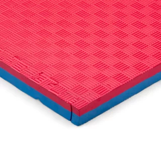 Puzzle tatami podložka inSPORTline Malmeida 100x100x4 cm - šedo-čierna, steblový vzor