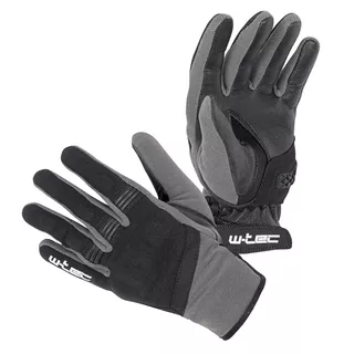 Letné moto rukavice W-TEC Groniko - šedo-čierna