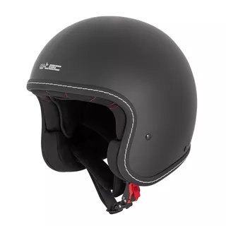 Chopper prilba W-TEC Badachos - matne čierna