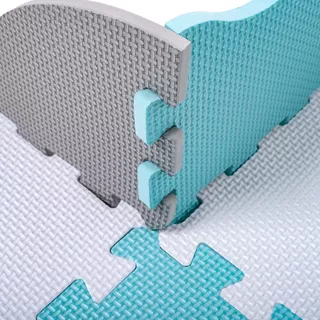 Penové puzzle s ohrádkou inSPORTline Smarfino 30,5x30,5x1 cm, 36ks