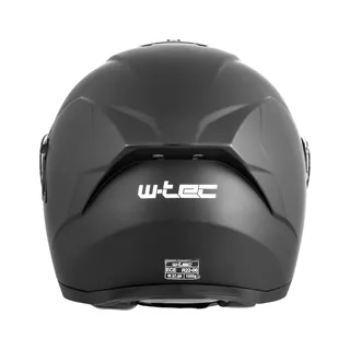 Výklopná prilba W-TEC Benidor - biela lesk