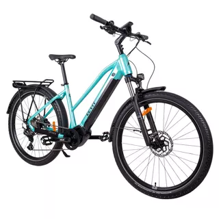 Trekingový elektrobicykel Levit Atlas Vinka Midstep 630 27,5" - Mint Pearl