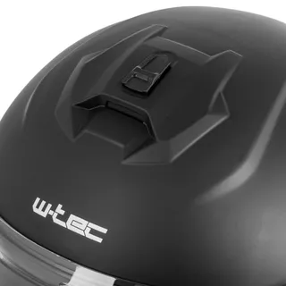 Výklopná prilba W-TEC Benidor - biela lesk