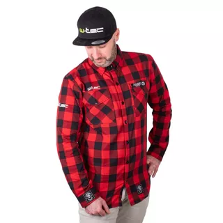 Košeľa W-TEC Black Heart Respector - šedá