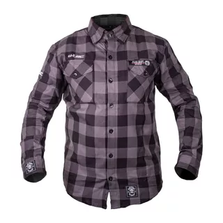 Košeľa W-TEC Black Heart Respector - šedá