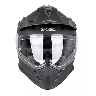 Moto prilba W-TEC Valso - 2.akosť - čierna