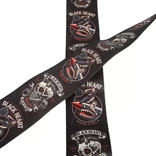 Traky W-TEC Black Heart Suspenders