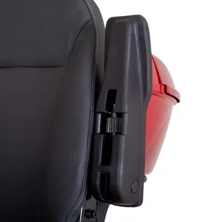 Elektrický trojkolesový vozík inSPORTline Zorica Deluxe s elektromagnetickou brzdou - vínová