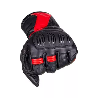 Moto rukavice W-TEC Bowia - čierno-červená